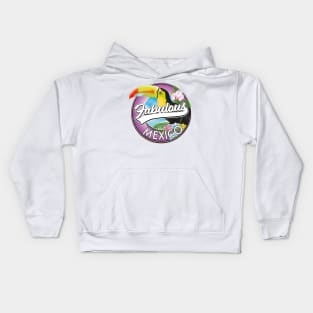 Mexico Fabulous logo Kids Hoodie